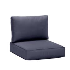 Coussin De Jardin Pour Fauteuil Sectionnel De Milieu Toile Sunbrella Marine De Qualite Com Outdoor Cushions And Pillows Outdoor Chair Cushions Chair Cushions