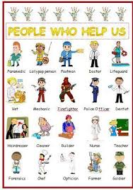 People Who Help Us Display A4 Poster Laminated First Learning Childminder Ebay People Who Help Us Community Helpers Preschool Eyfs Activities