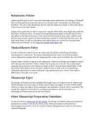 Here is a guide that will help them come up with fantastic plots that will cover letter in apa 6th edition keep their audience entertained and satisfied. Submission Policies For Psychology Of Violence Journal Apa Pdf Academic Journal American Psychological Association