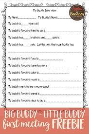 Our games and project ideas are the perfect fusion of learning and fun. Free Big Buddy Little Buddy Interview Use This On The First Day To Introduce Your Buddies To Each Reading Buddies Reading Classroom Get To Know You Activities