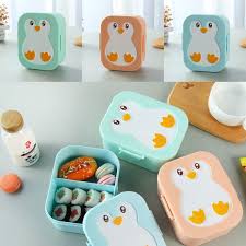 Birds Of Prey Box Office Tracking Plastic Cute Owl Bento Box Kids Lunch Box Food Container Box Microwavable Bento Box Kids Bento Box Kids Lunch Box Meals