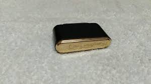 Vintage Lighter Colibri Made In West Germany Gold Plated