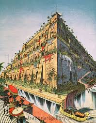 The Hanging Gardens Of Babylon Artist Stuart Boyle Gardens Of Babylon Hanging Garden Ancient Babylon