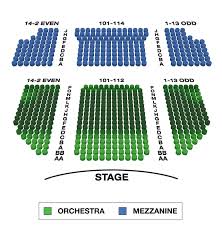 Helen Hayes Theatre Large Broadway Seating Charts