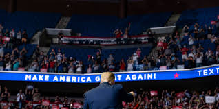 Maggie shepard & nicole perez. Donald Trump S Empty Campaign Rally In Tulsa The New Yorker