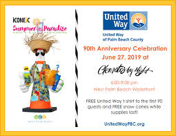 Clematis by night, the popular live music event in west palm beach, is back after the abrupt shutdown that struck nearly all of south florida's thursday night's event drew families, couples and children from around the region for an evening of socially distanced, live music at a new outdoor location. 90th Anniversary Celebration At Clematis By Night United Way Of Palm Beach County