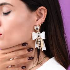 Pendientes moña Koquette Audrey