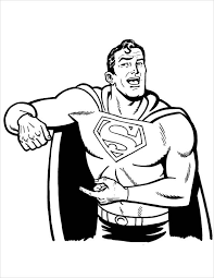 The adventures of people endowed with supernormal abilities are watched by children and adults all over the world. Free 9 Superman Coloring Pages In Ai