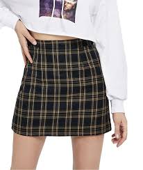 Black And White Brandy Melville Skirt Brandy Melville Style Plaid Skirt High Waist A Line Mini Skirt Tween Fashion Girls Tween Fashion In 2020 Mini Skirts A Line Mini Skirt Plaid Print Skirt