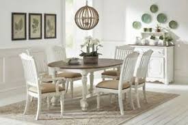 Put together a dining room set that expresses your style, or stop by a design center and let an ethan allen designer put one together for you. White Dining Sets For Sale Ebay