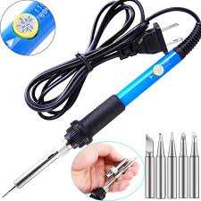 Replacement soldering iron assembly for cat. Soldering Iron Kit Electronics 60w Adjustable Temperature Welding Tool With 5pcs Soldering Tips Walmart Com Walmart Com