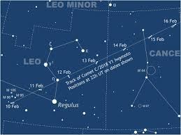 See Comet Iwamotos Dash Through Leo Cancer And Gemini