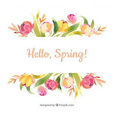 Download Floral Frame In Watercolor Style For Free In 2020 Vector Free Spring Wallpaper Free Icons