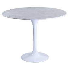 Rae round pedestal bistro dining table. Odyssey Modern 36 Round Marble Dining Table Eurway
