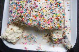 Cake made for three birthdays, easter, and passover. Recipe Funfetti Matzah Cake For Passover Kveller