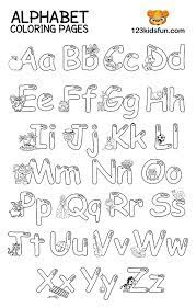 Keep your kids busy doing something fun and creative by printing out free coloring pages. Free Printable Alphabet Coloring Pages For Kids 123 Kids Fun Apps Abc Coloring Pages Abc Coloring Alphabet Coloring Pages