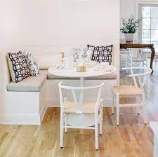 The long and short benches can be reversed during. Corner Bench And Table Breakfast Nook Table Corner Dining Table Nook Table