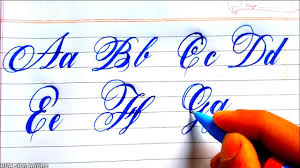 It is normally written in nastaʿlīq style and has been used since the 11th century. Creative Lettering Styles Alphabets Amazing English Alphabet S A Z Cursive Calligraphy Youtube