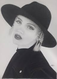 Sabrina, Drawing by Sergio Macedo Cardoso