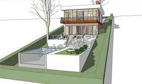 Sehr Steile Hanghausplane Wohndesignideen Wohndesign Ideen Sloping Lot House Plan Hillside House Slope House