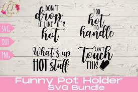 Amazing christmas oven mitt, christmas baking svg to print and cut on potholders or any other object… and show off to the world. Pot Holder Svg Bundle Funny Kitchen Saying Oven Mitt Svg 1262842 Cut Files Design Bundles