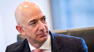The capsule is entirely automated, unlike richard branson's virgin galactic rocket plane that required two pilots to get him to space and back a week ago. Jeff Bezos Steps Down As Amazon Boss Bbc News