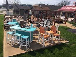 The amish chair company offering amish wood furniture and barn wood furniture. Amish Poly Furniture Collection Clear Creek Furniture Dayton Cincinnati