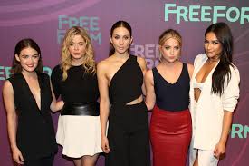 This content is imported from youtube. Shay Mitchell Grateful To Reconnect With Pretty Little Liars Co Stars During Reunion