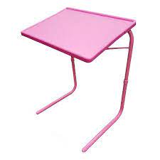 70cm large wooden folding tv table side diner laptop tray coffee picnic tea desk. Portable Foldable Comfortable Tv Tray Table Laptop Eating Drawing Tray Table Stand Adjustable Height Angle Tray Sliding Adjustable Cup Holder Pink Tv Tray Table Tray Table Multi Functional Table