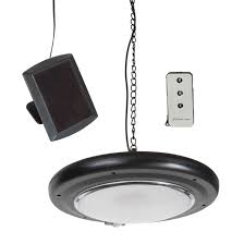 Shop wayfair for the best gazebo pendant solar light. Fusion Products Solar Led Gazebo Pendant With Remote Control Black 16979 Rona