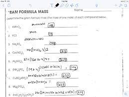 What is gram atomic mass and gram formula mass? Youngwillturner Gram Formula Mass