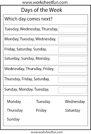 Days Of The Week 1 Worksheet Free Printable Worksheets Worksheetfun School Worksheets Reading Comprehension Kindergarten Reading Comprehension Worksheets