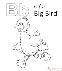 Select from 35919 printable coloring pages of cartoons, animals, nature, bible and many more. B Is For Big Bird Coloring Page 02 Free B Is For Big Bird Coloring Page