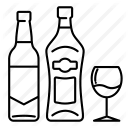 Alcohol Bottle Champagne Drink Glass Whiskey Wind Icon Download On Iconfinder Champagne Drinks Alcohol Bottles Alcohol
