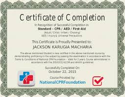 The american academy of cpr and first aid offers free access to some of the most popular, trusted, quick, and convenient cpr certification courses available today. First Aid Certificate