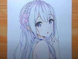 Quick and easy to follow, drawing out each lesson will help solidify the theory in your mind and train how i draw anime characters. Cute Anime Girl Drawing Easy With Pencil How To Draw Anime Girl Face