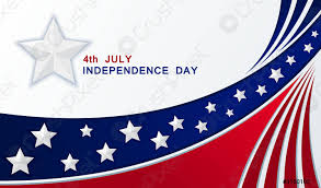 Conmemora la firma de la declaración de independencia en 1776 ¿os suena alguna película o serie americana en la que hagan barbacoas o se vayan de vacaciones el 4 de julio? 4 De Julio Independencia Estados Unidos Del Diseno Patri Vector De Stock Crushpixel