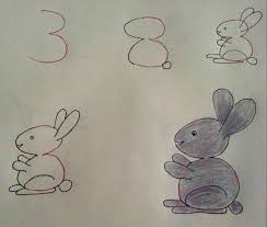 Rakamlardan Sevimli Hayvanlar Yapmak Cizimler Cizim Drawing Lessons