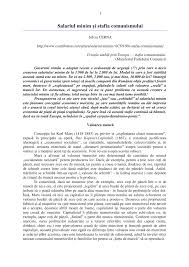 În mai multe ţări, salariul minim pe economie se calculează în funcţie de regiune sau de gradul de cunoştinţe al salariatului. Pdf Salariul Minim Èi Stafia Comunismului