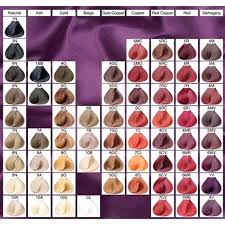 hair color results chart professional hair color conversion