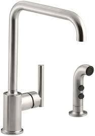 Does polished stainless look closer to polished nickel or chrome? Kohler K 7508 Vs Purist High Arch Kitchen Faucet Build Com Kitchen Faucet Kohler Purist Faucet