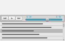 Place a music player in your blog/site easily like above! Create A Desired Ambience By Adding A Music Player For Blogger Cincopa