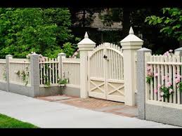 It will match with your wooden fence. Modern Decorative Backyard Garden Wooden Fence Design Ideas Youtube