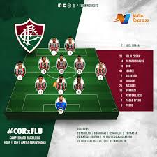 Jun 24, 2021 · domingo será um grande teste pra sabermos onde esse time pode chegar, contra o ótimo time do fluminense fora de casa, mas será um dia maravilhoso porque vai ser o último jogo que teremos que aturar o ramiro, porque ele vai embora depois, quanta felicidade estou sentindo nesse momento, eu já não aguentava mais Fluminense F C On Twitter Escalacao Oficial Do Fluminense Para O Jogo Contra O Corinthians Corxflu Vamosfluzao