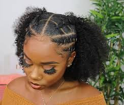 Rubberband ponytail / bun tutorial on natural hair rubber band hairstyles pinterest inspired hairstyle: 100 Rubber Band Hairstyles Ideas Natural Hair Styles Hair Styles Rubber Band Hairstyles