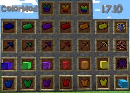 To change the color of a piece of armor, just place the piece and the dye of your choice in the crafting table. Color Mod For Minecraft 1 7 10 V2 0 Minecraft Mod