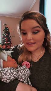 Meet Kylee Grace🥹💚 #babyjones🎀 #fyp #momtok