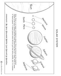 Free Printables For Kids Solar System Worksheets Solar System For Kids Solar System Projects For Kids