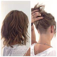 Wavy Bob And Undercut Hairbyjayma Haarschnitt Kurz Kurzhaarschnitt Fur Feines Haar Frisuren