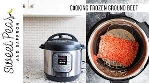 Instant pot (ground turkey) minestrone soup. Instant Pot Frozen Ground Beef Sweet Peas And Saffron